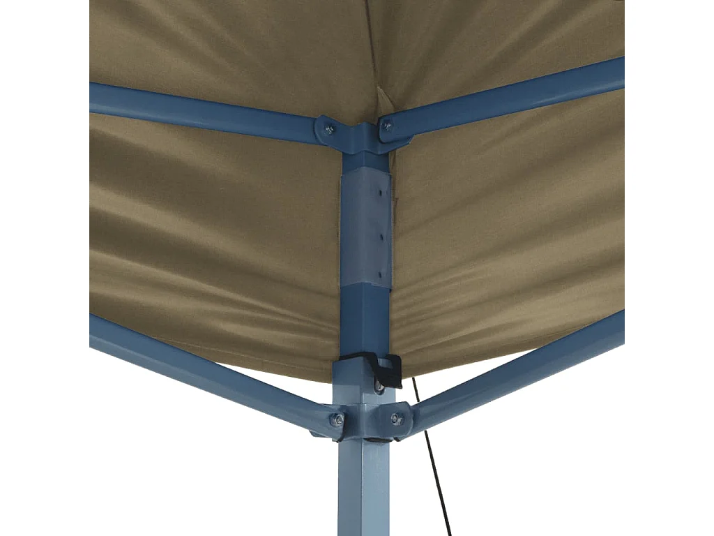 Tienda plegable 3 x 4,5 m Blanco crema