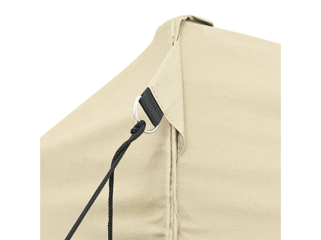 Tienda plegable 3 x 4,5 m Blanco crema