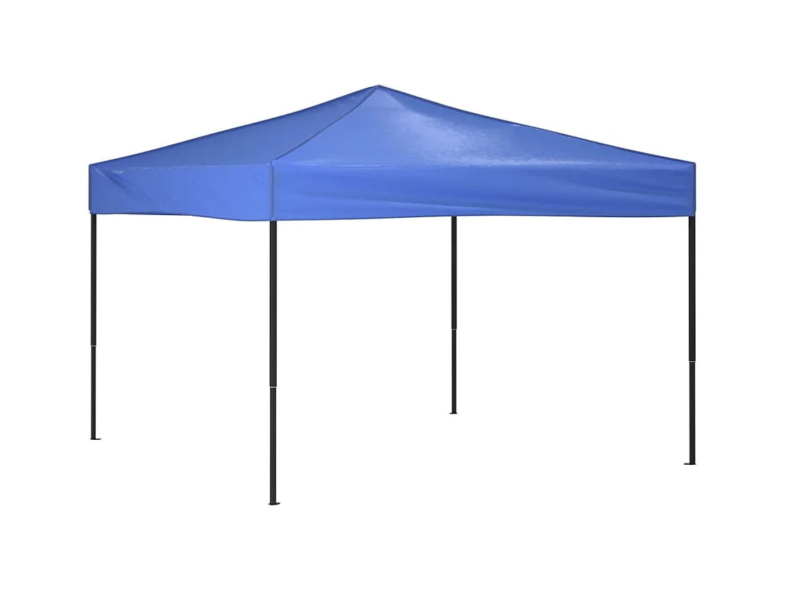 Carpa de recepción plegable azul de 3x3 m