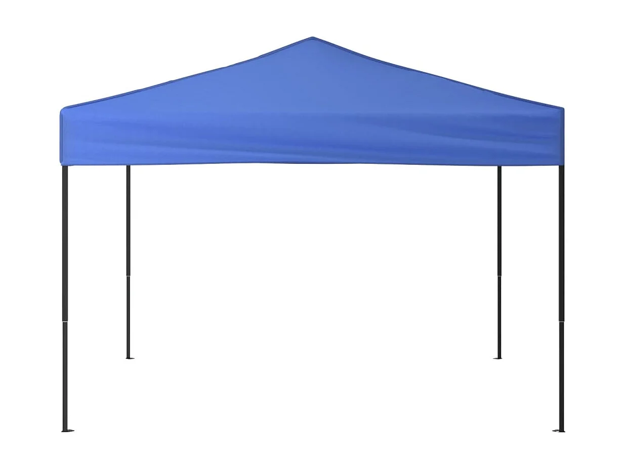 Tenda pieghevole per ricevimenti blu 3x3 m