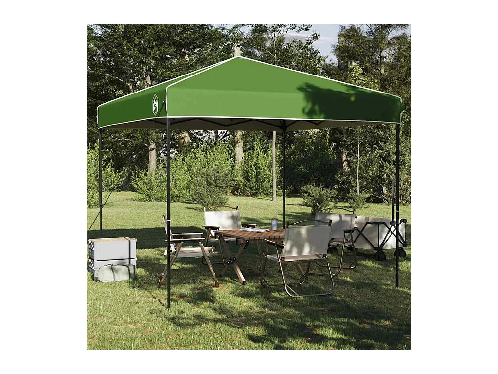 Tente à auvent pop-up Vert 250 x 250 cm tissu