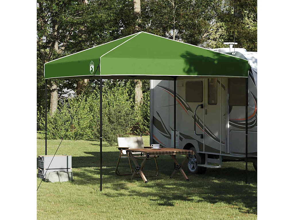 Tente à auvent pop-up Vert 250 x 250 cm tissu