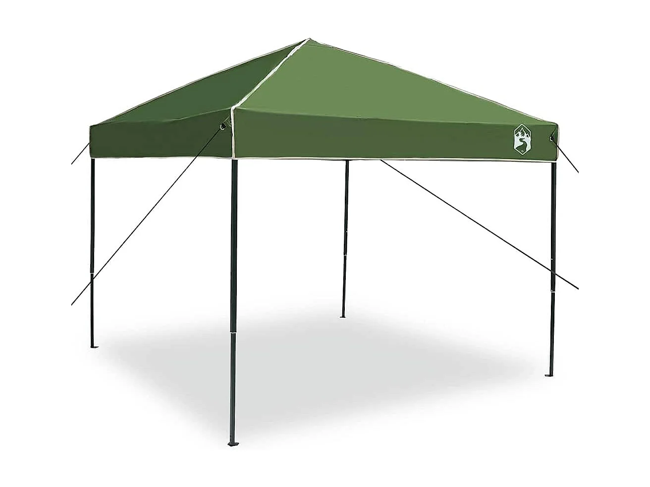 Tente à auvent pop-up Vert 250 x 250 cm tissu