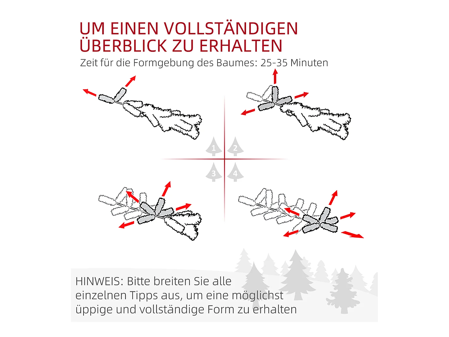 Kunstkerstboom met sneeuw, 180 cm, 523 takken, met metalen voet, groen (Ø74 x 180 cm)