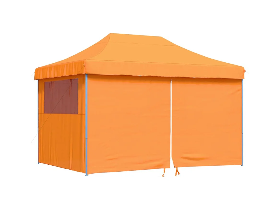 Tenda pieghevole pop-up per ricevimenti con 4 pareti laterali