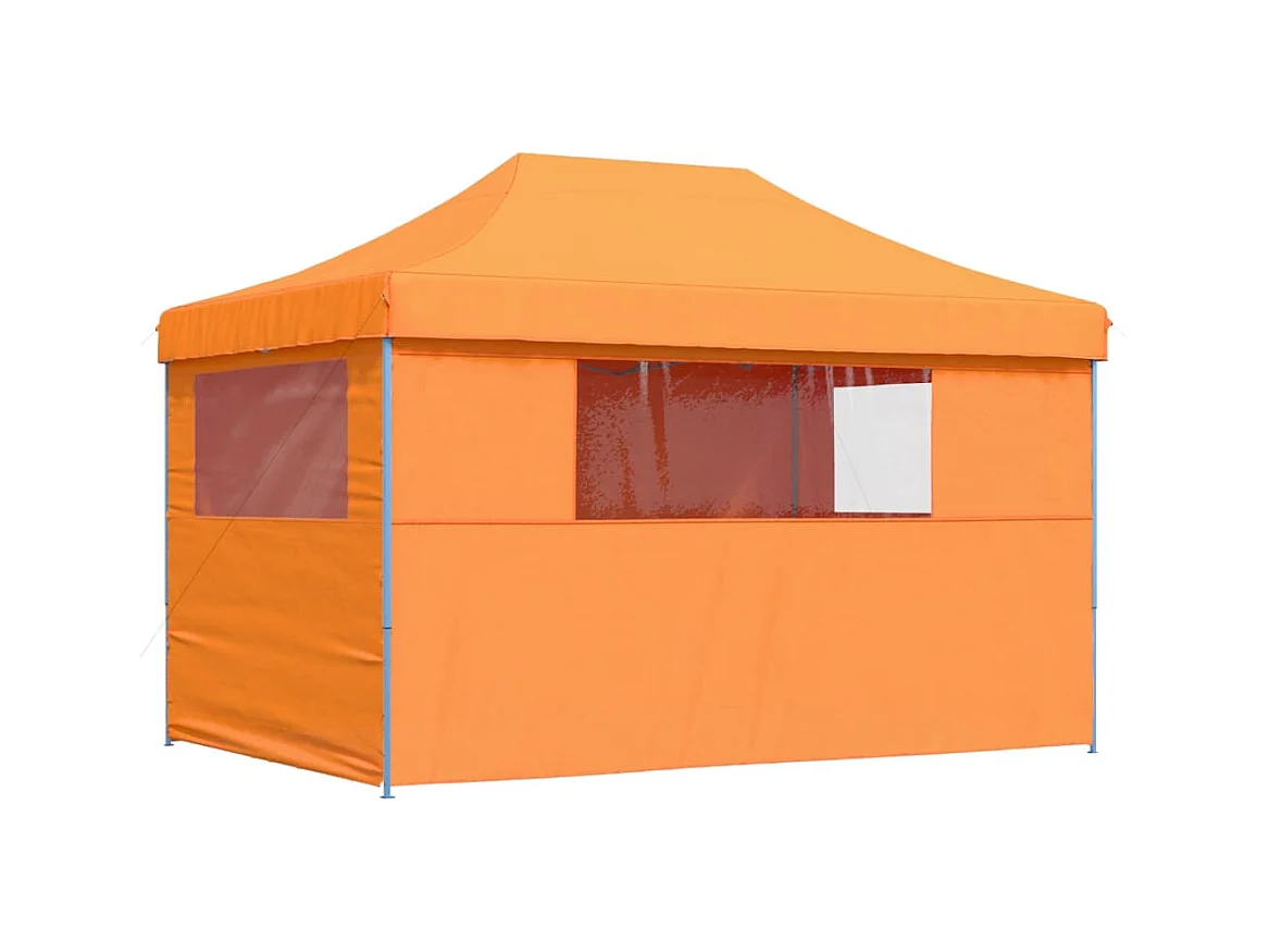 Tenda pieghevole pop-up per ricevimenti con 4 pareti laterali