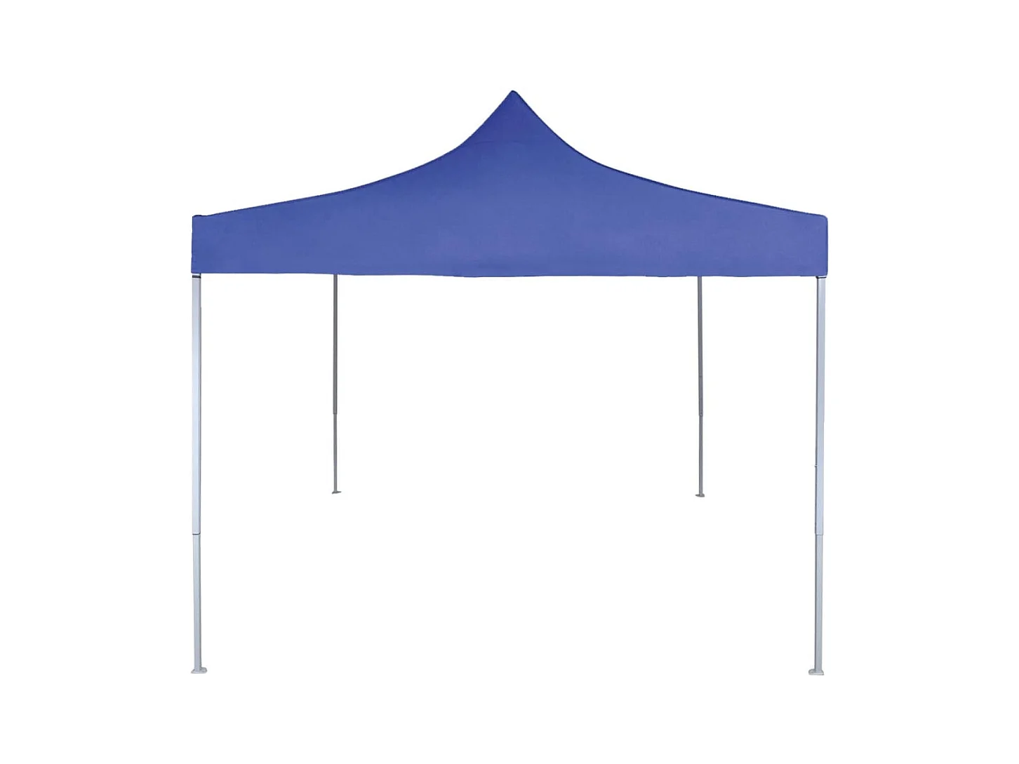 Carpa de recepción plegable 2x2 m acero azul
