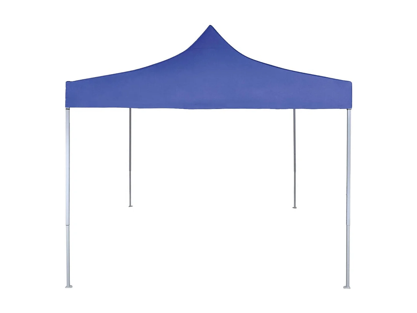 Tenda pieghevole per ricevimenti 2x2 m acciaio blu