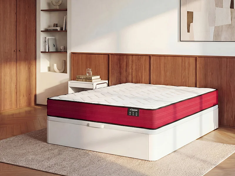 Materac 160 x 200 cm z sprężynami kieszeniowymi, grubość 20 cm – JUBIA od marki YSMÉE