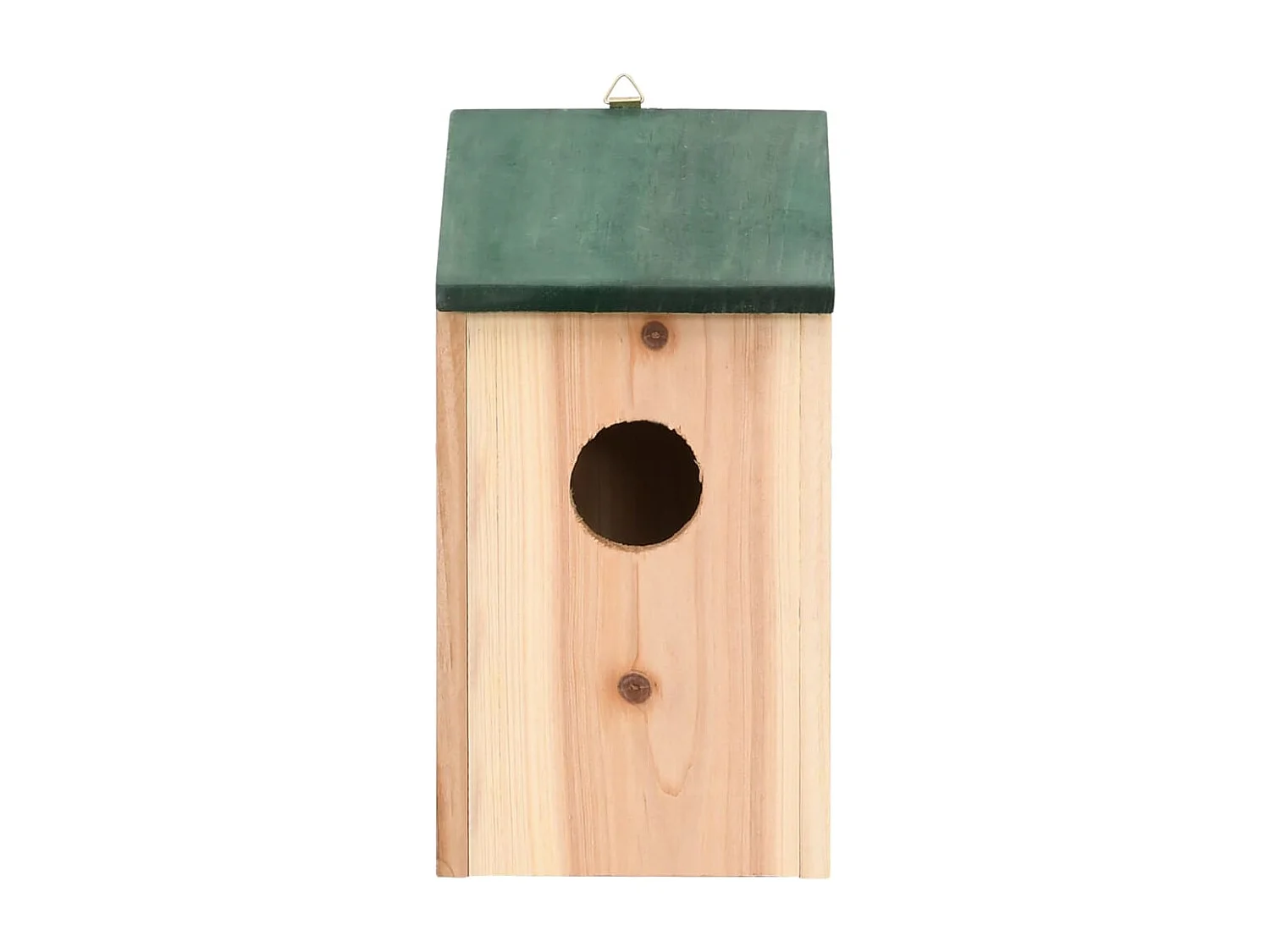 Garden Furniture -  4 pcs Nichoirs Bois 12x12x22 cm