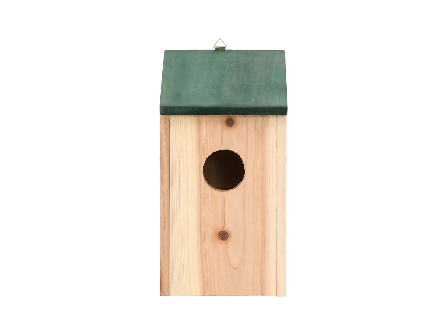 Garden Furniture -  Nichoirs 10 pcs Bois de sapin massif 12x12x22 cm