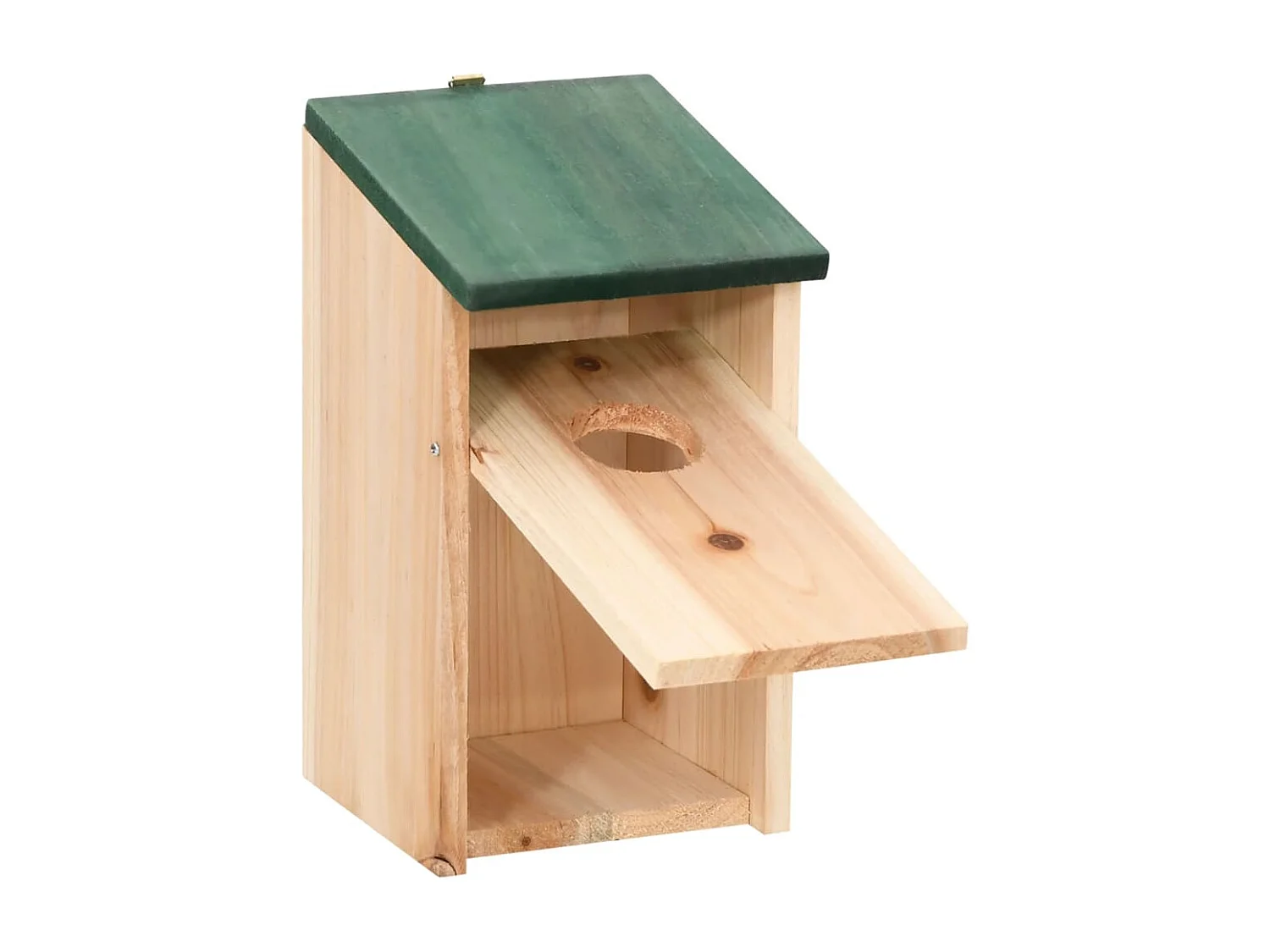 Garden Furniture -  Vogelhuisjes 10 st 12x12x22 cm massief vurenhout