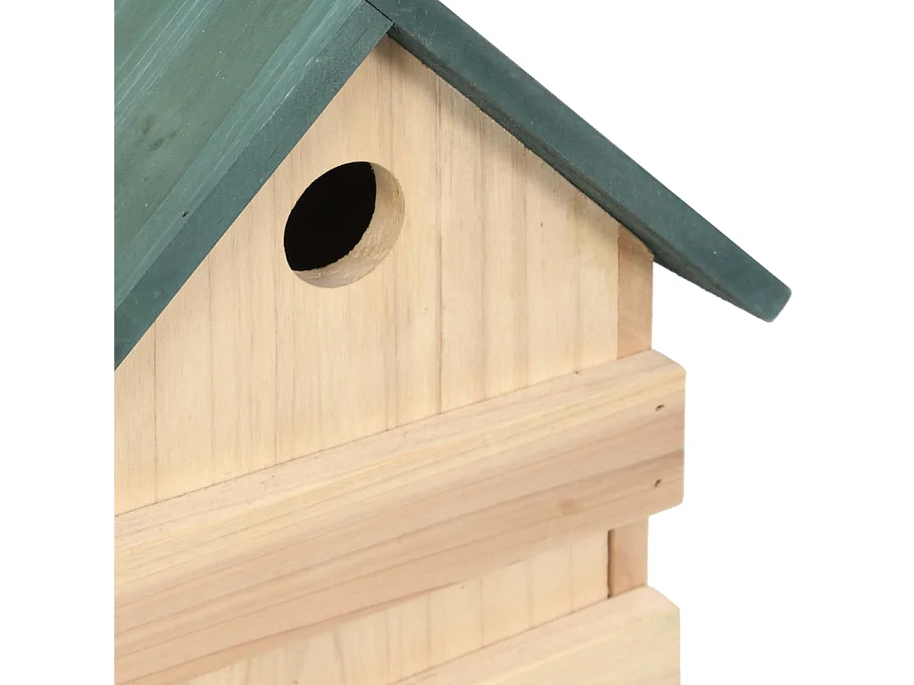 Garden Furniture -  Nichoirs 4 pcs 23x19x33 cm Bois de sapin