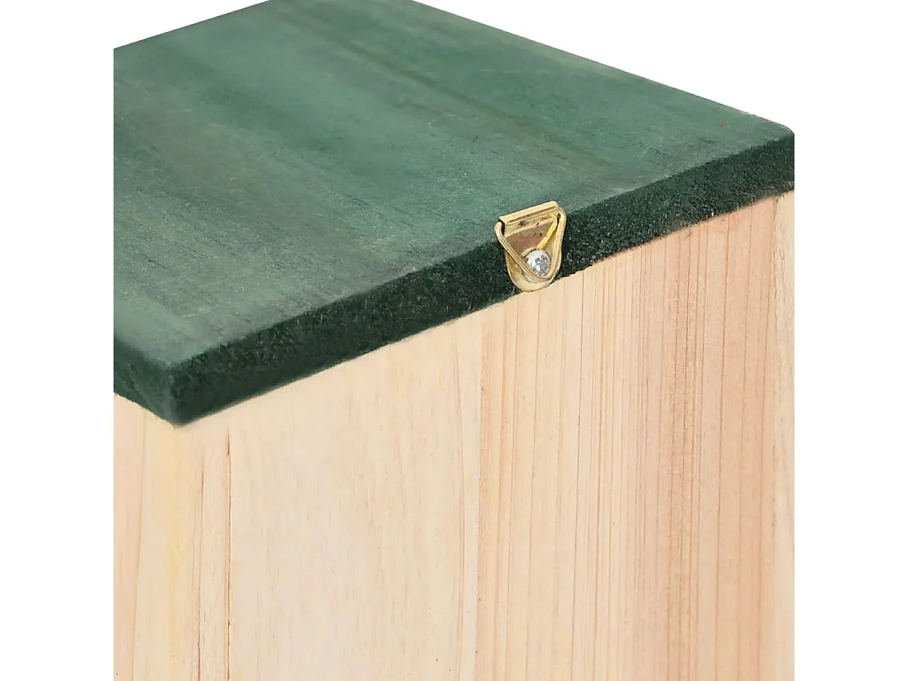 Garden Furniture -  Nichoirs 8 pcs Bois 12x12x22 cm