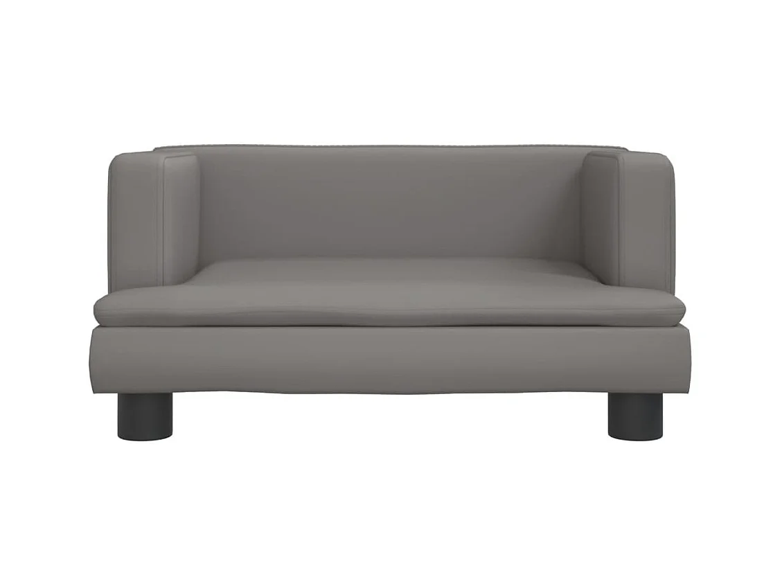 Asdee  Lit pour cen gris 60x40x30 cm similicuir