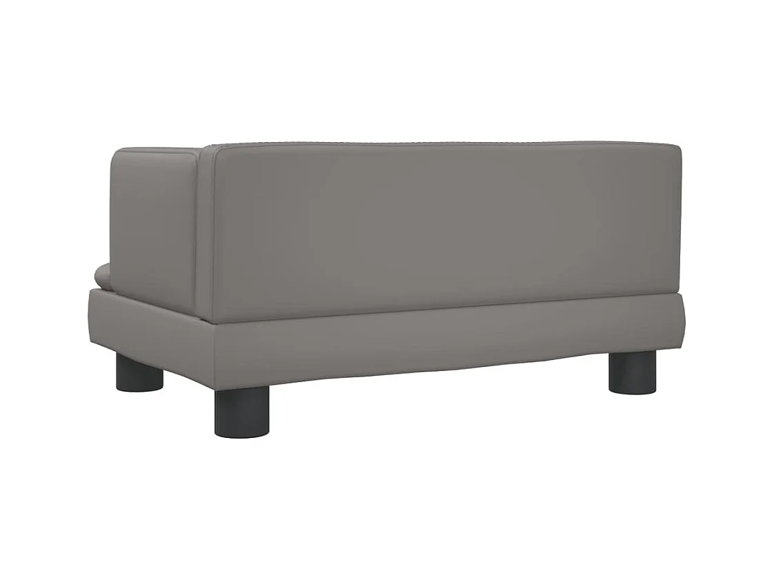 Asdee  Lit pour cen gris 60x40x30 cm similicuir