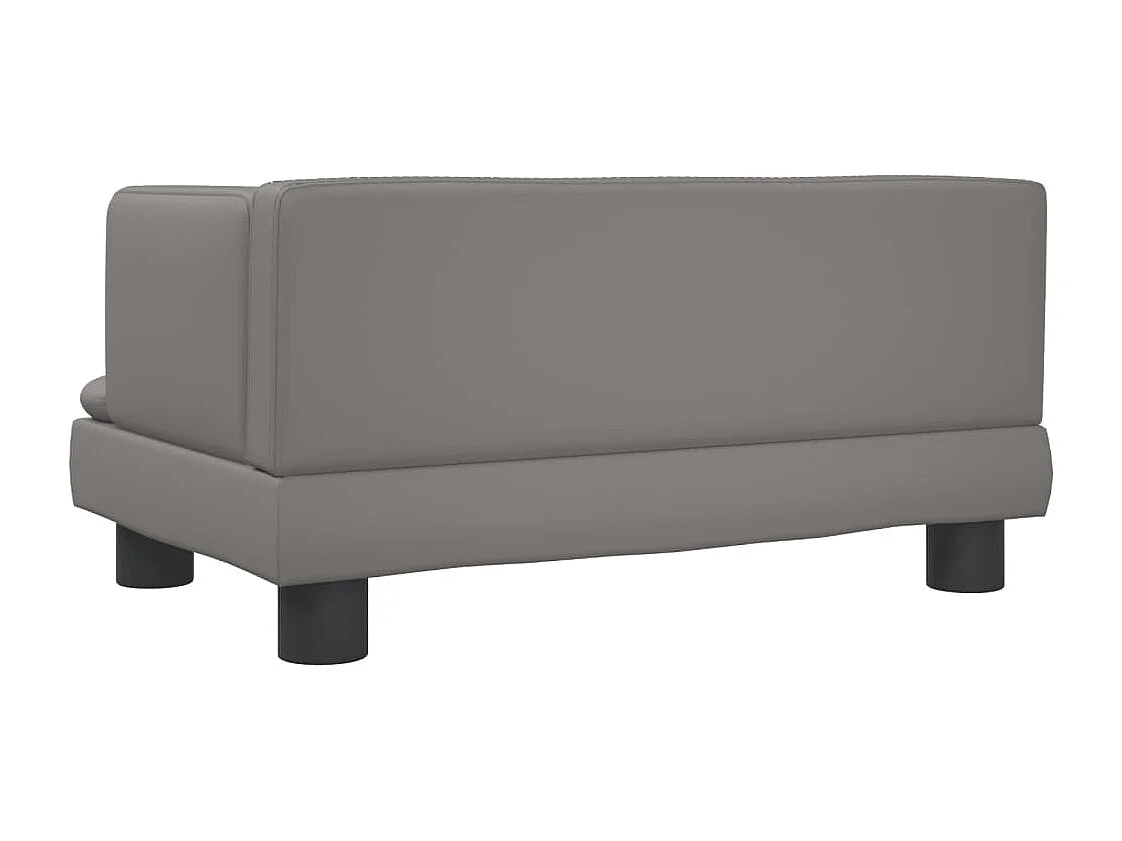 Asdee  Lit pour cen gris 60x40x30 cm similicuir