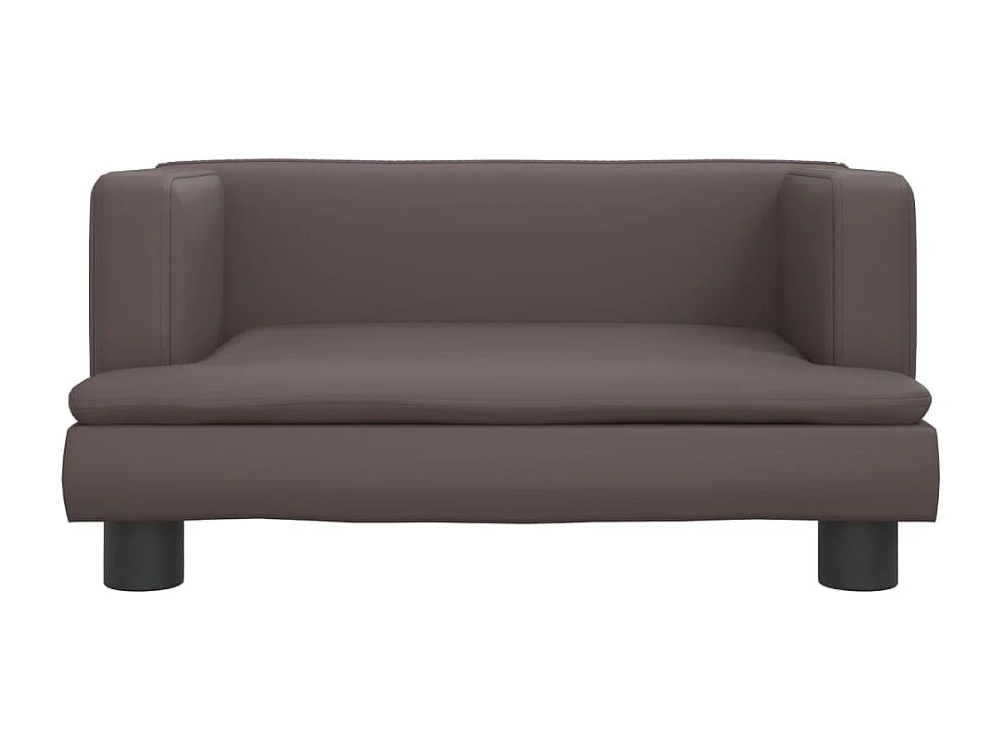 Asdee  Lit pour cen marron 60x40x30 cm similicuir