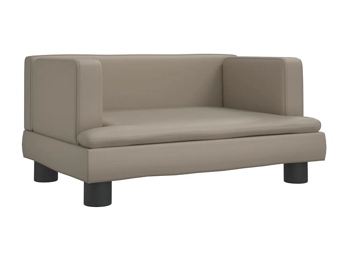 Asdee  Lit pour cen cappuccino 60x40x30 cm similicuir