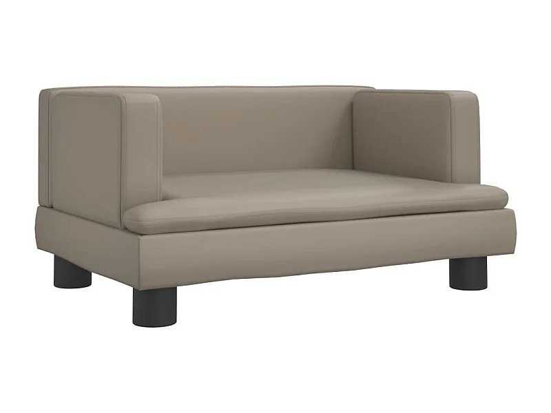 Asdee  Lit pour cen cappuccino 60x40x30 cm similicuir