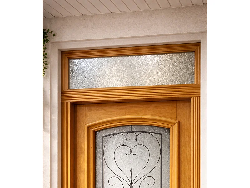 Imposte Reglable En Bois Exotique Largeur 80 Dormant Tradition Gd Menuiseries