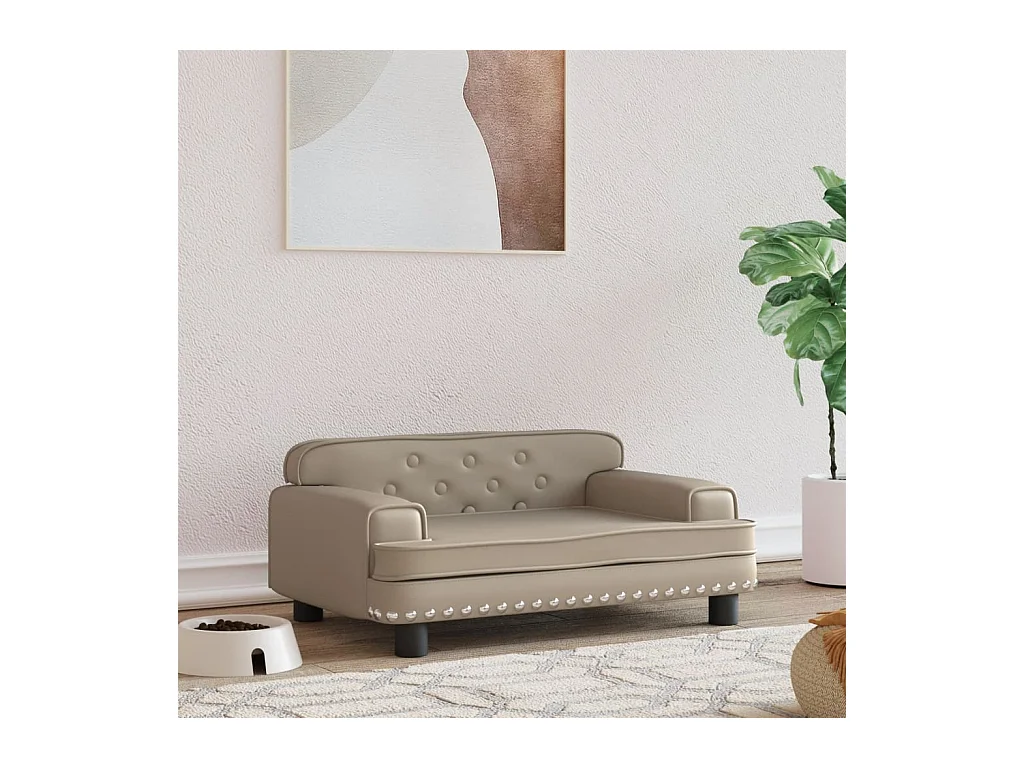 Tenzo  Lit pour cen cappuccino 70x45x30 cm similicuir