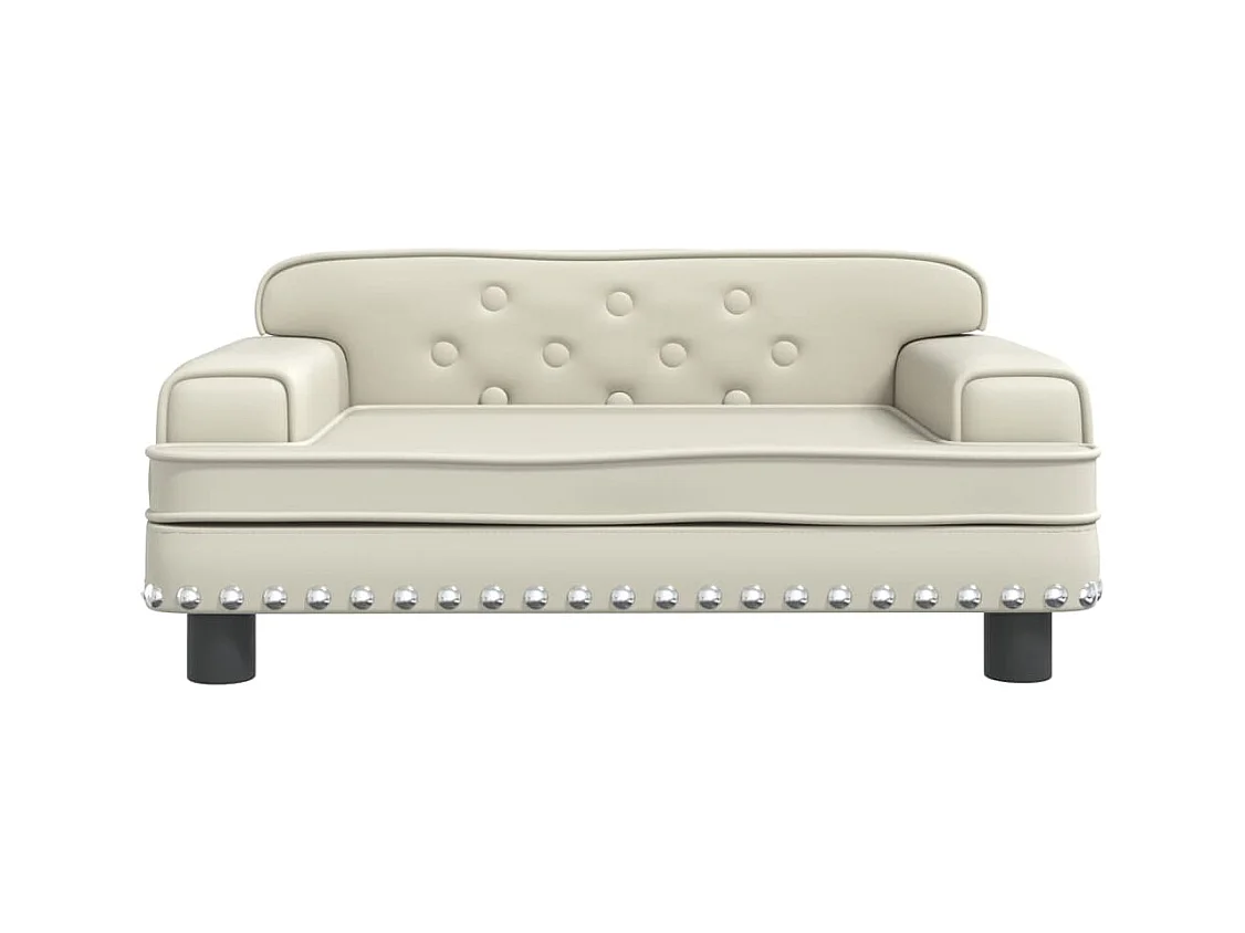 Tenzo  Lit pour cen crème 70x45x30 cm similicuir