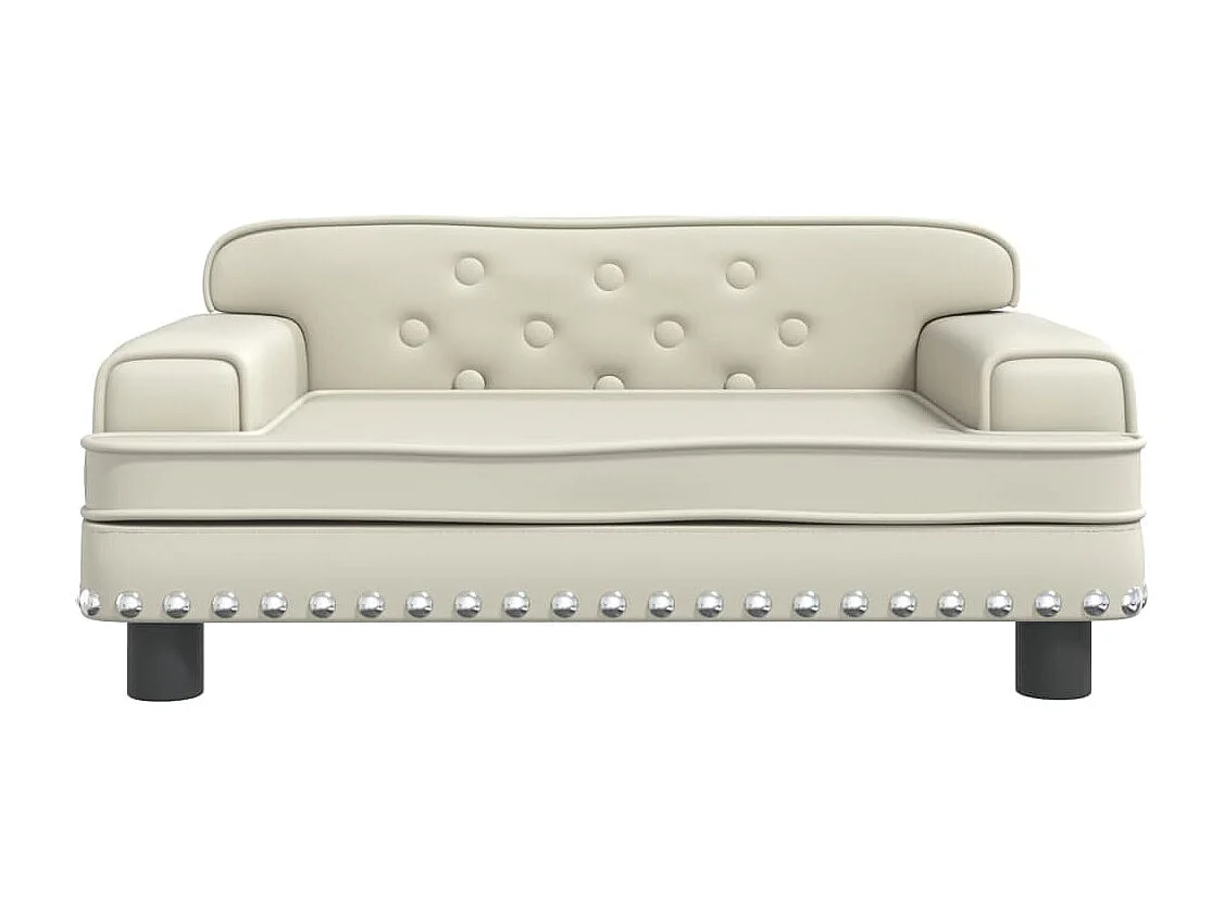 Tenzo  Lit pour cen crème 70x45x30 cm similicuir