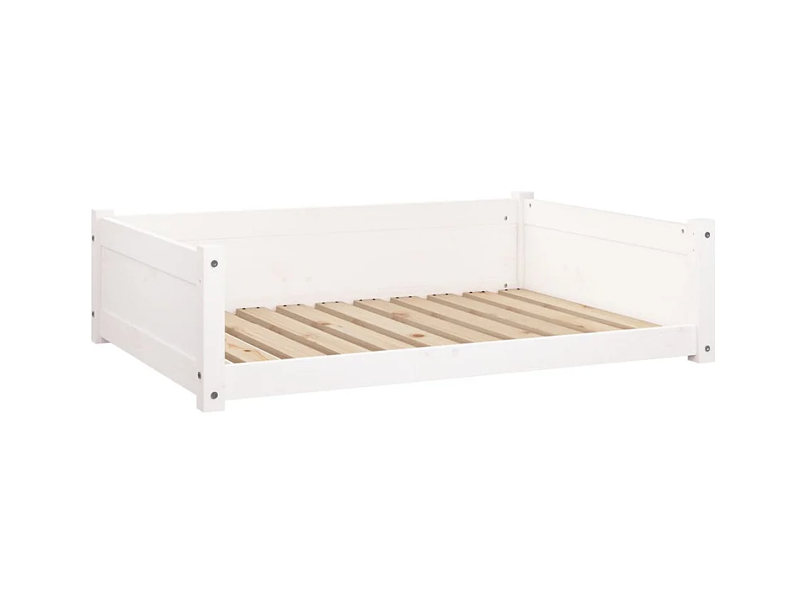 Chatham  Lit pour cen Blanc 95,5x65,5x28 cm Bois de pin solide