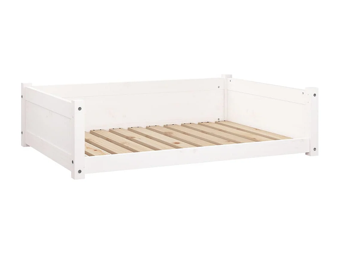 Chatham  Lit pour cen Blanc 95,5x65,5x28 cm Bois de pin solide