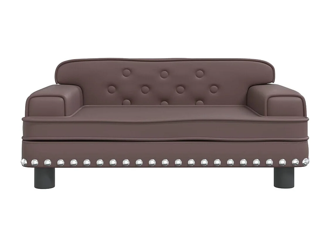 Tenzo  Lit pour cen marron 70x45x30 cm similicuir