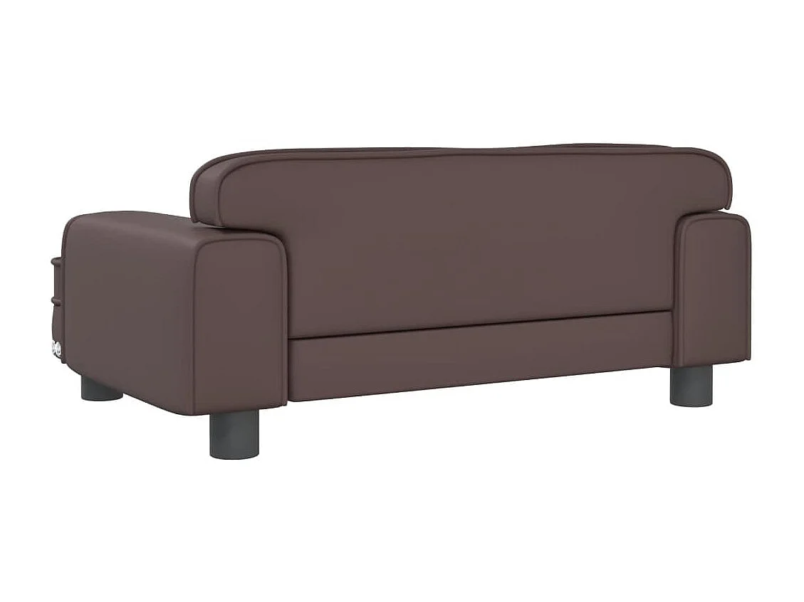 Tenzo  Lit pour cen marron 70x45x30 cm similicuir