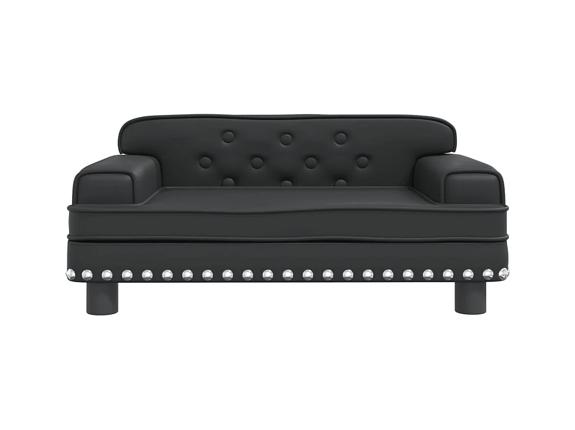 Tenzo  Lit pour cen noir 70x45x30 cm similicuir