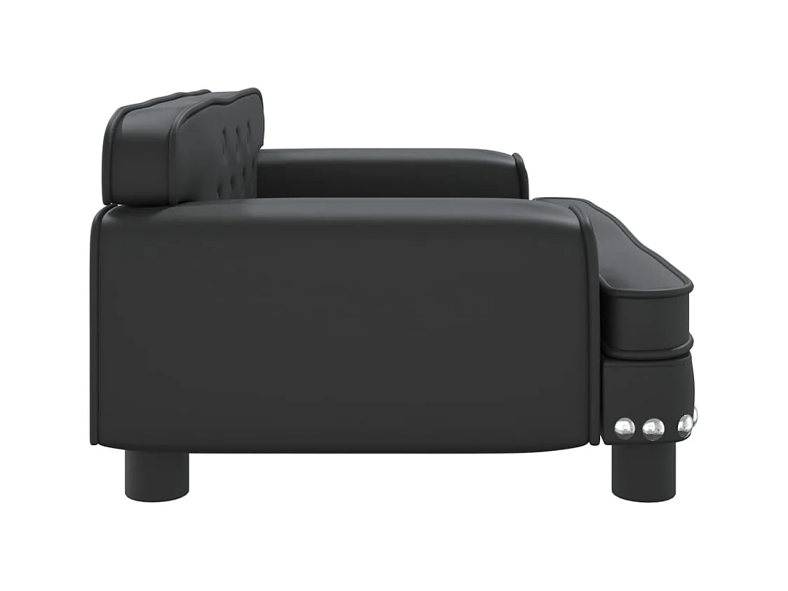 Tenzo  Lit pour cen noir 70x45x30 cm similicuir