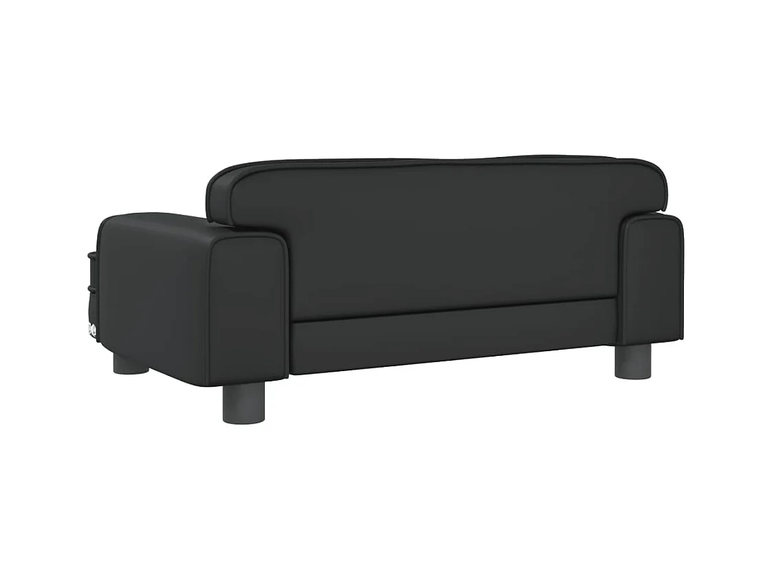 Tenzo  Lit pour cen noir 70x45x30 cm similicuir