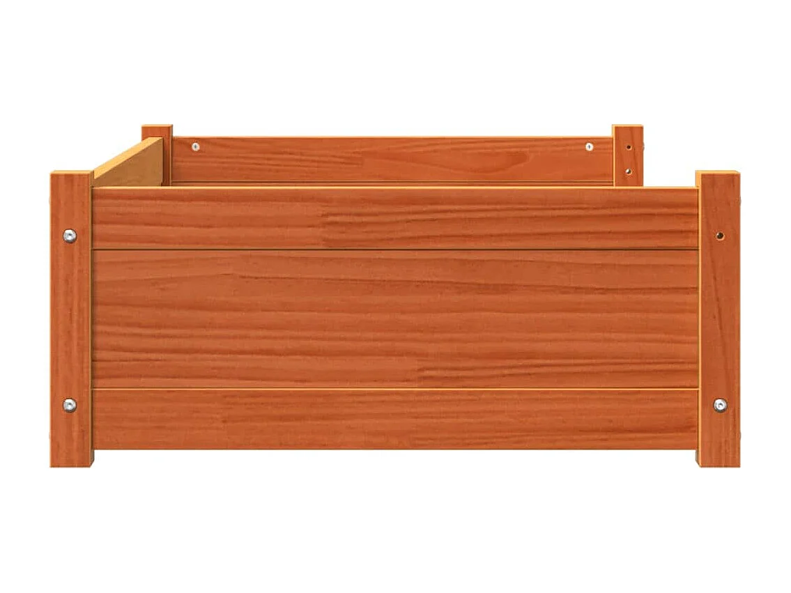 Chatham  Lit pour cen cire marron 95,5x65,5x28 cm bois de pin massif