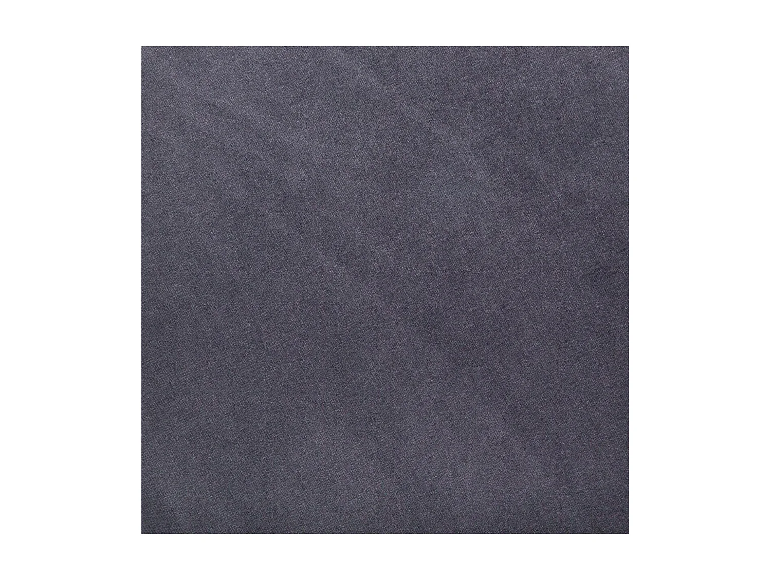 Tabouret avec Coffre en Velours Gris et pieds en Bois naturel H 43 cm