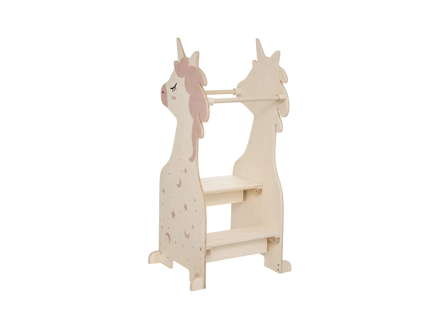 Tour d'observation et d'apprentissage Licorne en Bois 40 x 100 cm