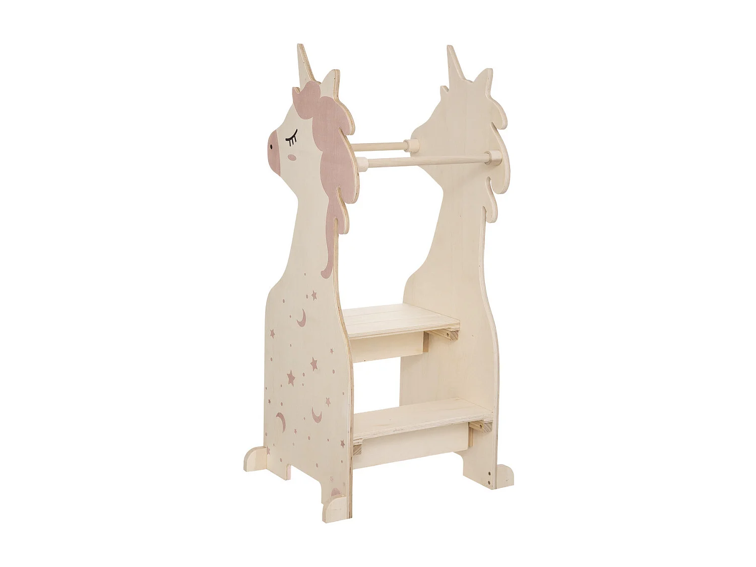 Tour d'observation et d'apprentissage Licorne en Bois 40 x 100 cm