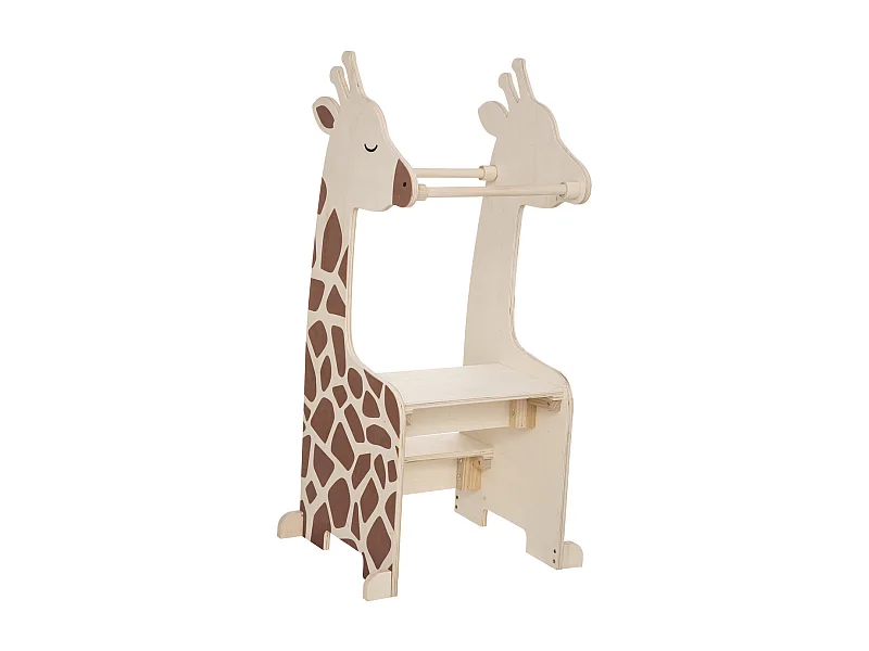 Torre didattica compensato marrone 100x40x40cm