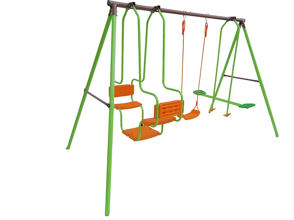 Portique acier "Eva" - 1.96m - 3 agrès