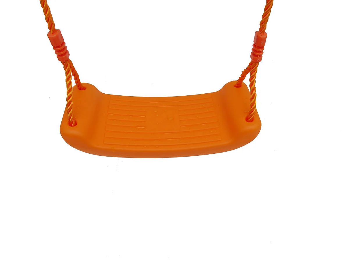 Tuinschommel metaal tuin schommel "Leo" - 1.96 m - 3 speeltoestellen