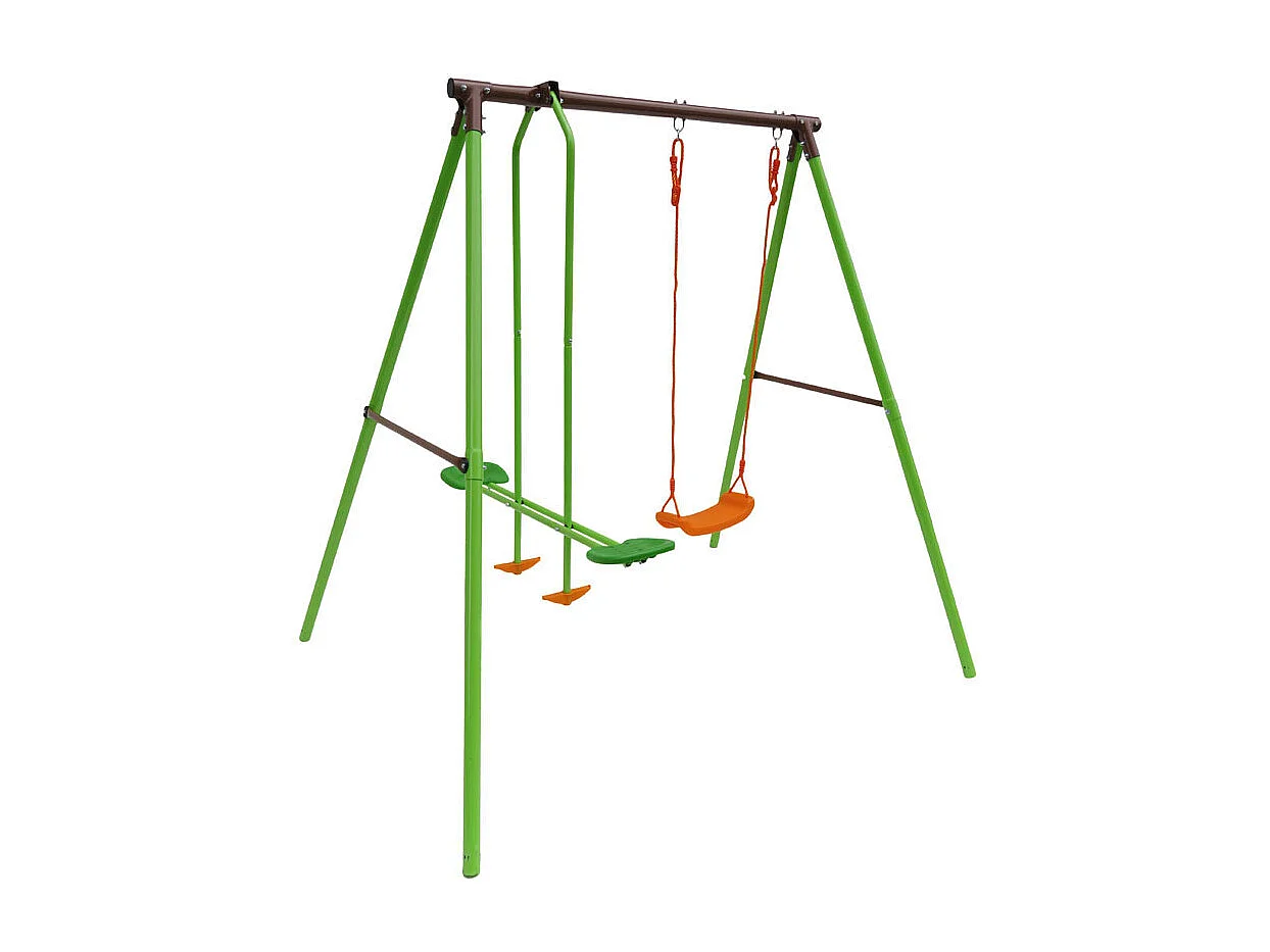 Portique acier "Lola" - 1.96m - 2 agrès