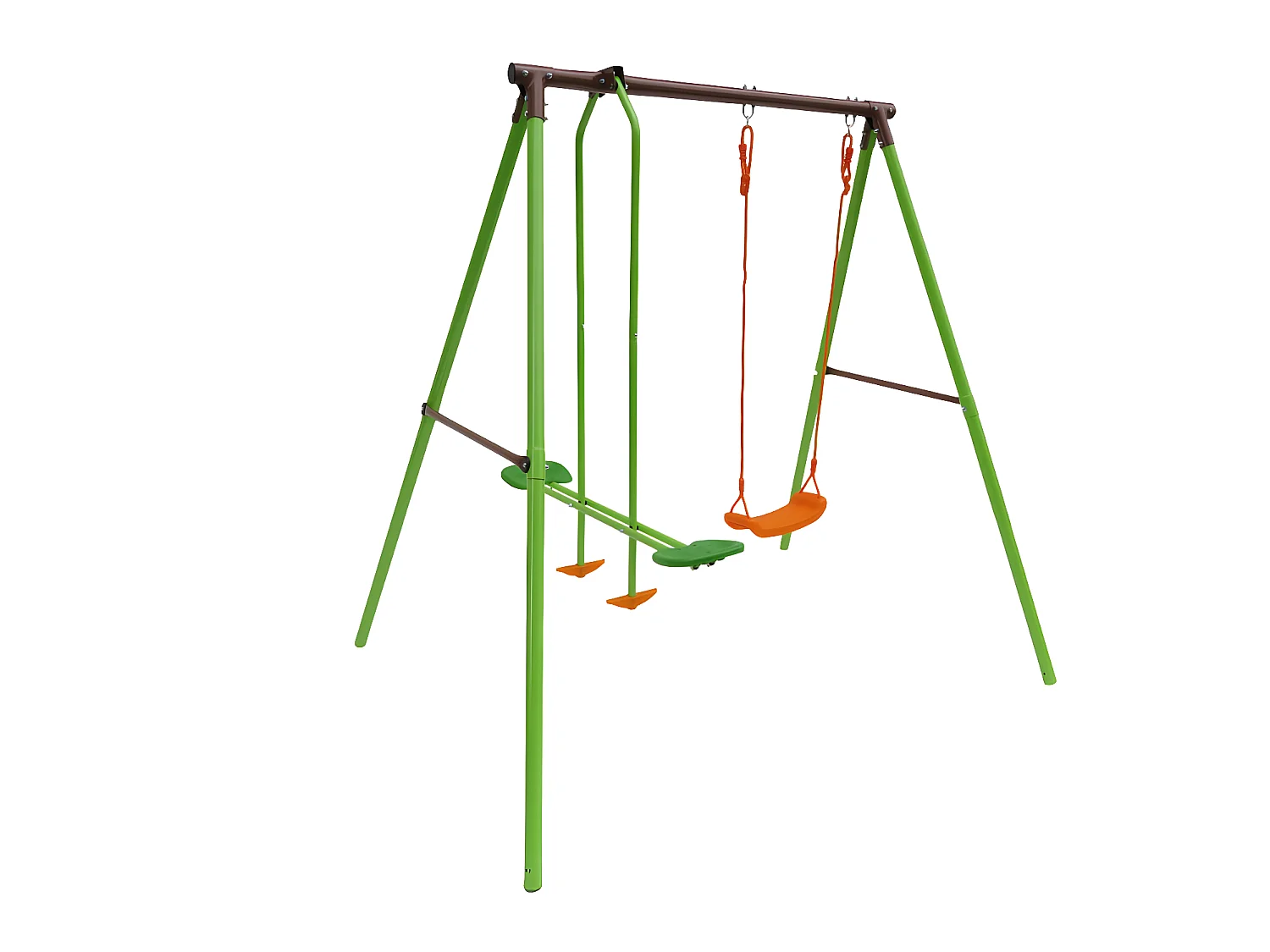 Kinderschaukel aus Stahl "Lola" - 1,96 m - 2 Elemente