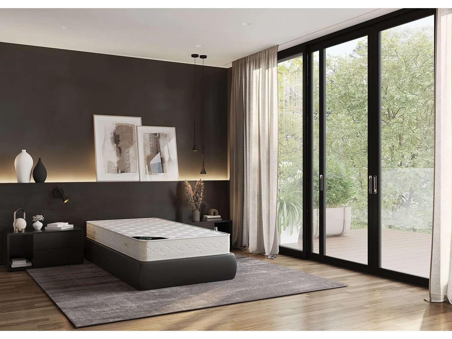 Matelas Senso 80x190 hauteur 17cm