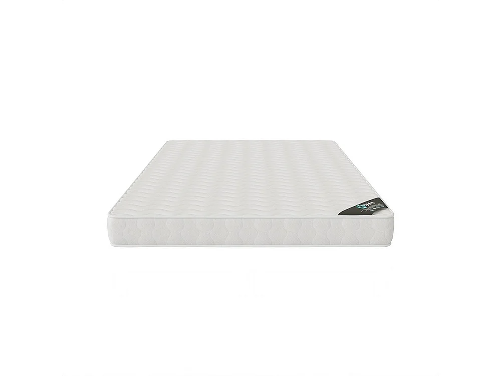 Matelas Confort 140x200 cm Hauteur 15 cm Mousse Polyuréthane Hypoallergénique Confort équilibré