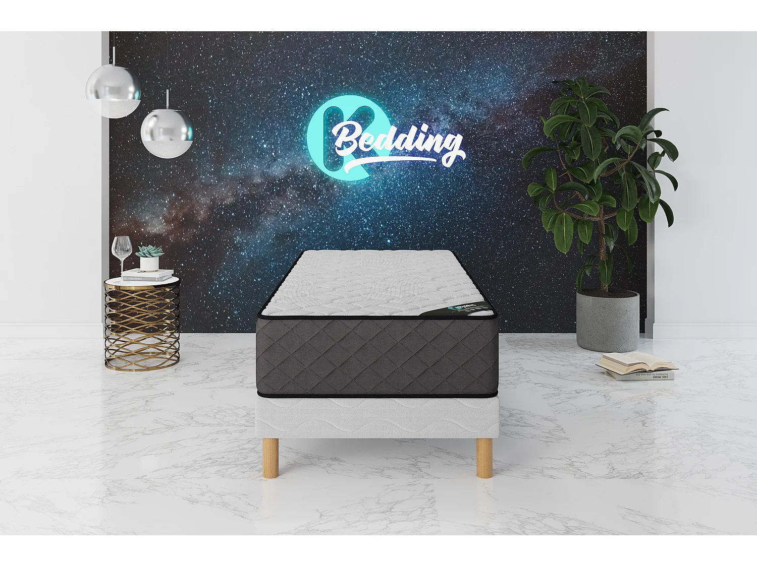 Matelas Hôtel Grand Confort 90x200 hauteur 30cm