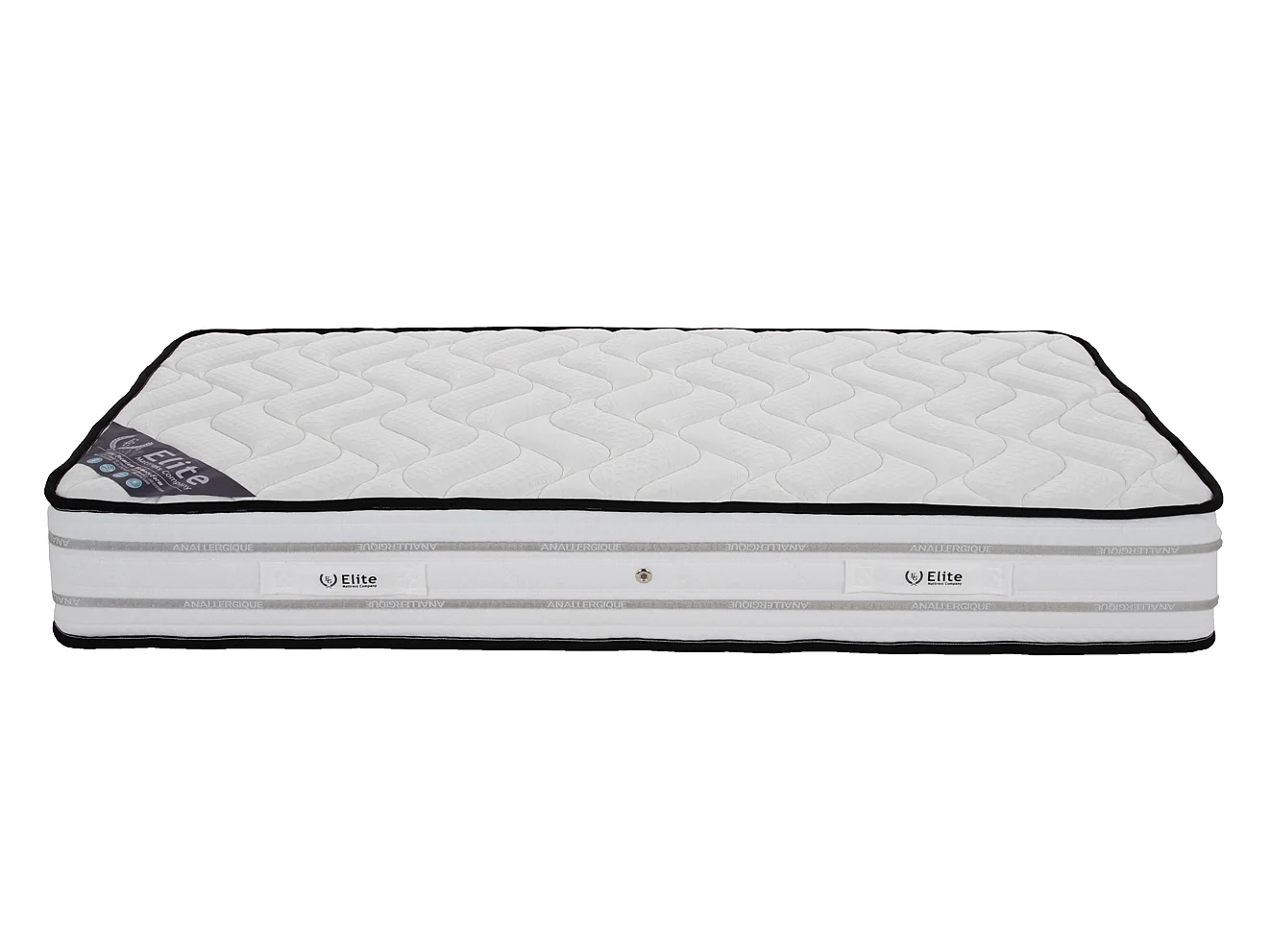 Matelas Memory Foam 70x190 cm Hauteur 25 cm Mousse à Mémoire de Forme Tissu Stretch Double face Soutien mi-ferme