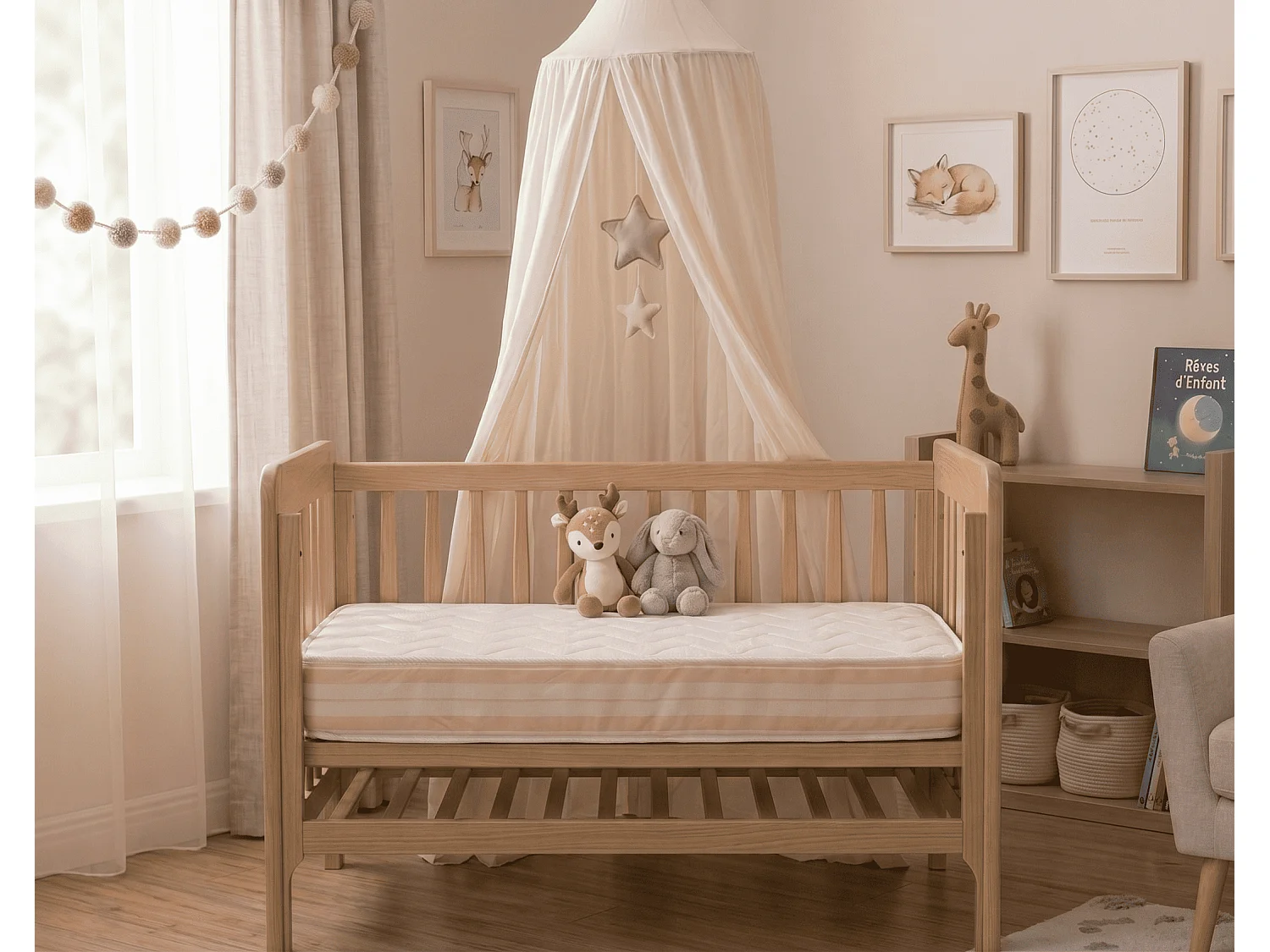 Matelas 60x120 BABY Hauteur 15cm