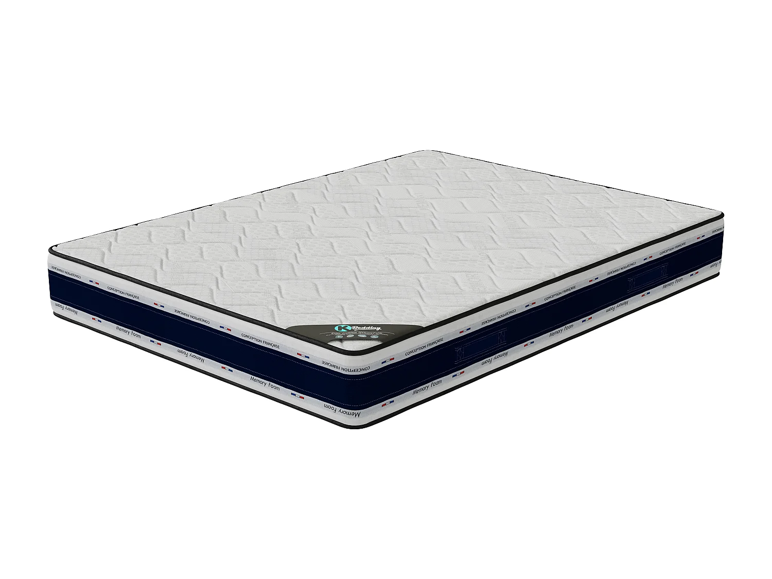 Matelas Memory Blue 200x200 hauteur 22cm